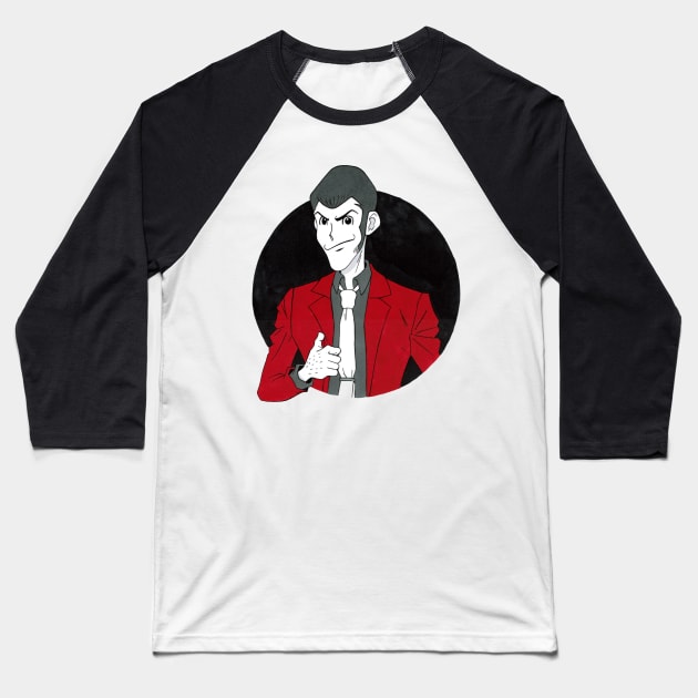 Lupin Baseball T-Shirt by AnaMartins